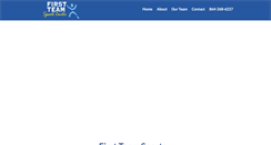 Desktop Screenshot of firstteamsc.com